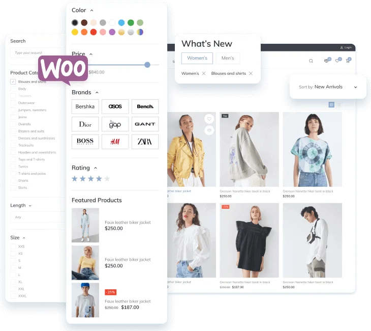 ecommerce product filters